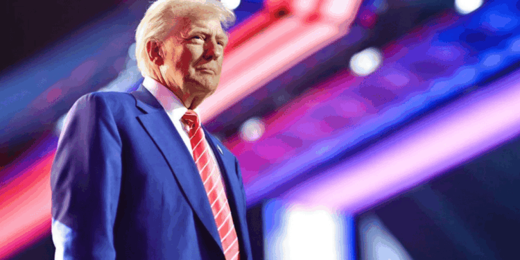 Fotografía del presidente estadounidense Donald Trump.