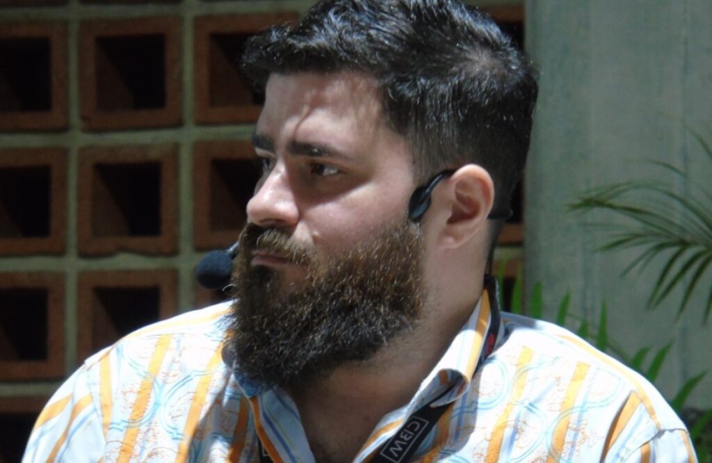 Fotografía del economista Daniel Arráez.