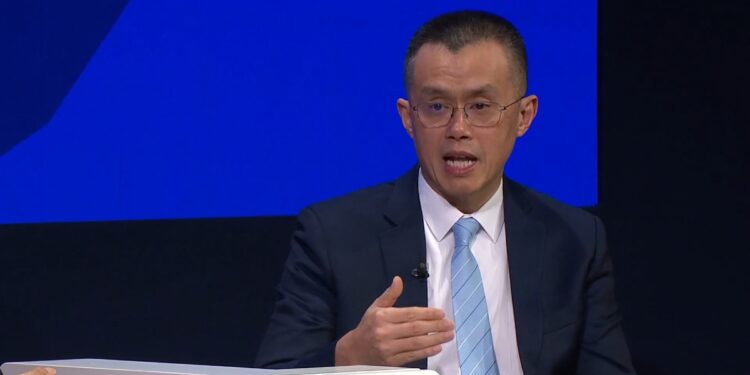 Fotografía del fundador de Binance, Changpeng Zhao.