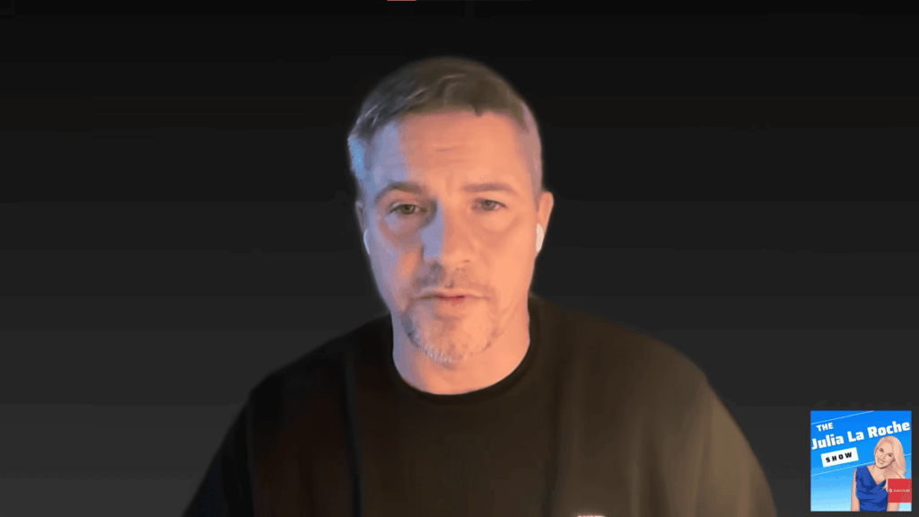 Captura de Henrik Zeberg en entrevista