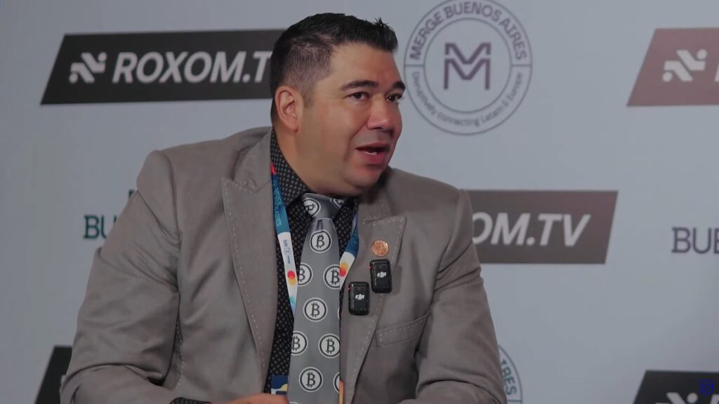 Fotografía de Juan Carlos Reyes, presidente de la CNAD de El Salvador.