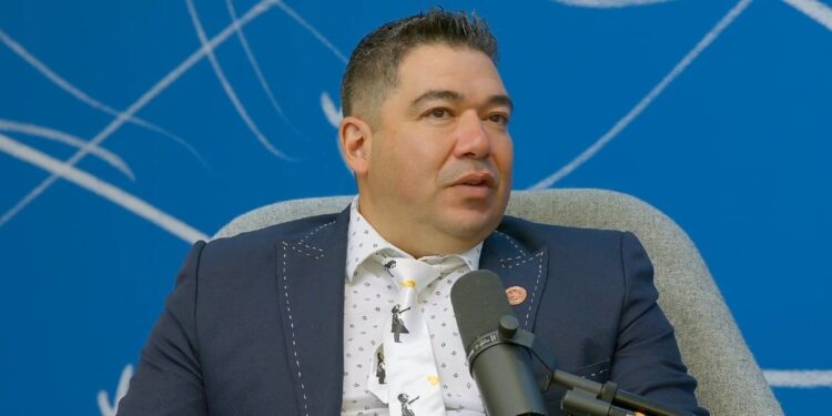 Fotografía de Juan Carlos Reyes, presidente de la CNAD de El Salvador.