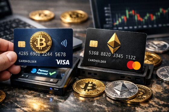 Visa captura el 90% de los pagos con tarjetas de stablecoins
