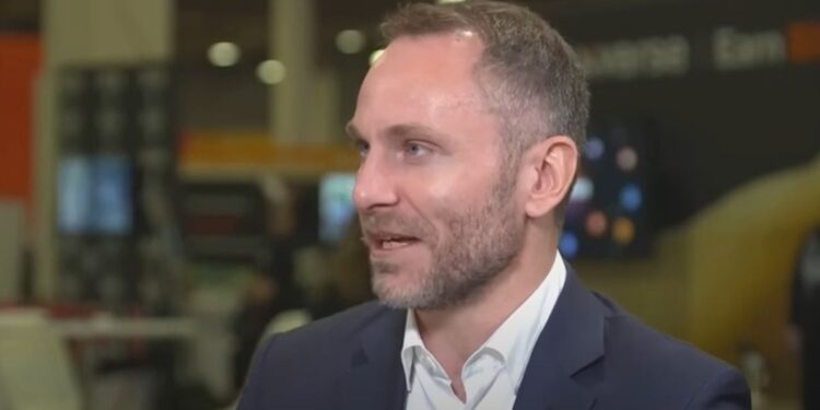 Entrevista de CNBC con el CEO de Tether, Paolo Ardoino, en Bitcoin 2025.