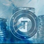 Monedas físicas de USDT congeladas.