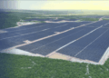Vista aérea del conjunto fotovoltaico de Engie en Assú Sol, Brasil.