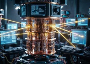 Un ordenador cuántico atacando a computadoras clásicas.