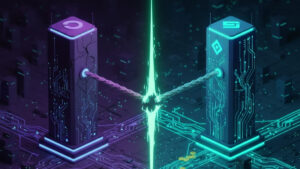 imagen que refleja el rompimiento entre base y optimism