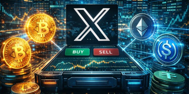 Una aplicación para comprar y vender criptoactivos dentro de X.