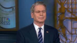 Fotografía del secretario del Tesoro, Scott Bessent.