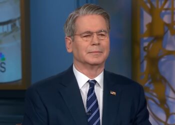 Fotografía del secretario del Tesoro, Scott Bessent.