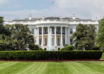 Fotografía de la Casa Blanca en Estados Unidos.
