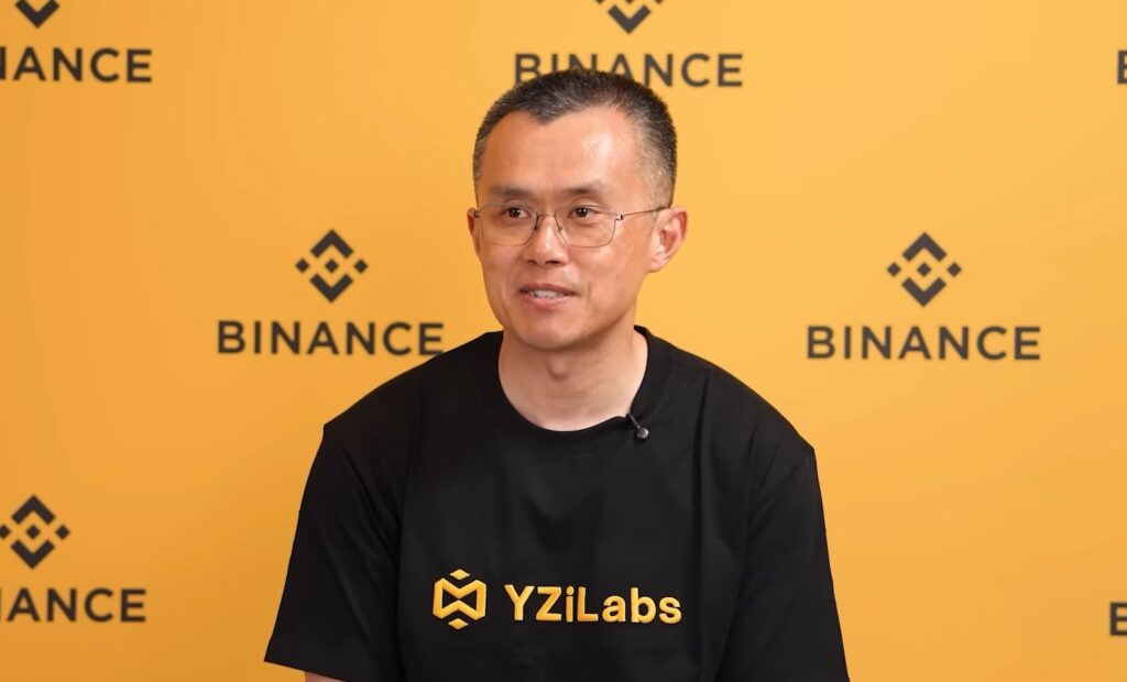 Fotografía del fundador de Binance, Changpeng Zhao.