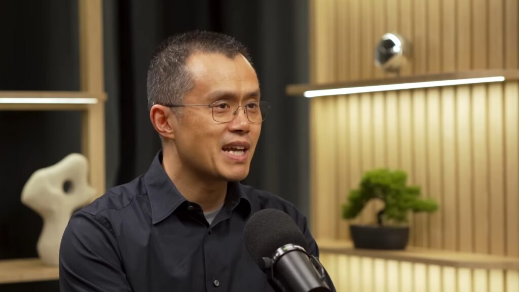Fotografía del fundador de Binance, Changpeng Zhao.