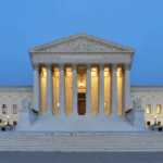 Edificio de la Corte Suprema de Estados Unidos.