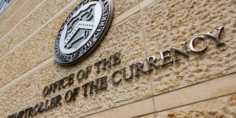 Fotografía de la sede de la OCC de Estados Unidos.