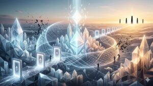 imagen del camino que debe recorrer ethereum para la protección postcuántica.