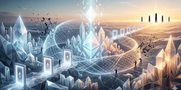 imagen del camino que debe recorrer ethereum para la protección postcuántica.