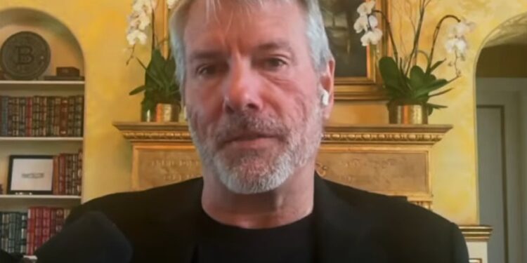 Fotografía del presidente de Strategy, Michael Saylor.