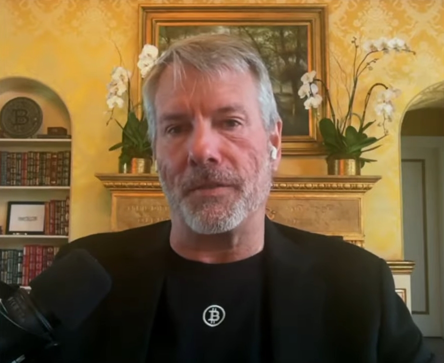 Fotografía del presidente de Strategy, Michael Saylor.