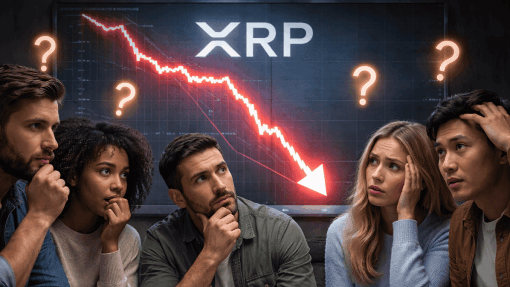 Inversionistas están preocupados por la caída de XRP.