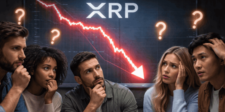 Inversionistas están preocupados por la caída de XRP.