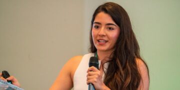 Fotografía a Ana Belén González, fundadora de Ethereum México.