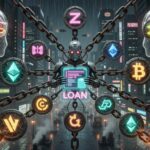 un robot resguardando el colateral de un préstamo de bitcoin.