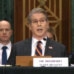 Fotografía al secretario del Tesoro de EE. UU., Scott Bessent.