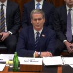 Fotografía del secretario del Tesoro, Scott Bessent.