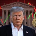 Donald Trump, la Corte Suprema de EEUU y gráficos de precio de bitcoin