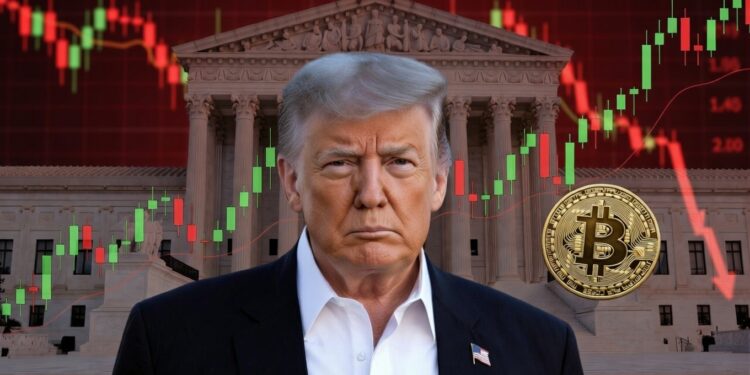 Donald Trump, la Corte Suprema de EEUU y gráficos de precio de bitcoin