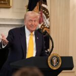 Fotografรญa del presidente estadounidense Donald Trump.