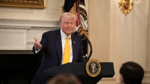 Fotografía del presidente estadounidense Donald Trump.