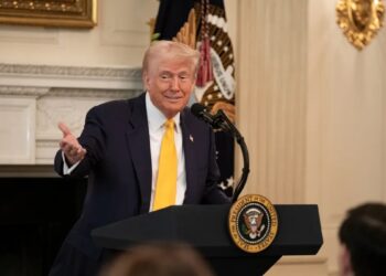 Fotografía del presidente estadounidense Donald Trump.