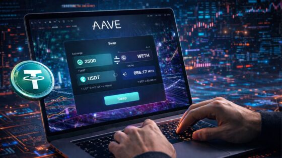 Usuario recibe USD 36.000 tras un intercambio de USD 50 millones en AAVE