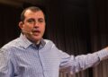 Andreas Antonopoulos en una conferencia.