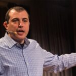 Andreas Antonopoulos en una conferencia.