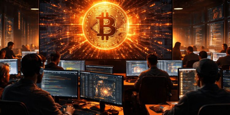 Un centro de investigación y desarrollo de Bitcoin.