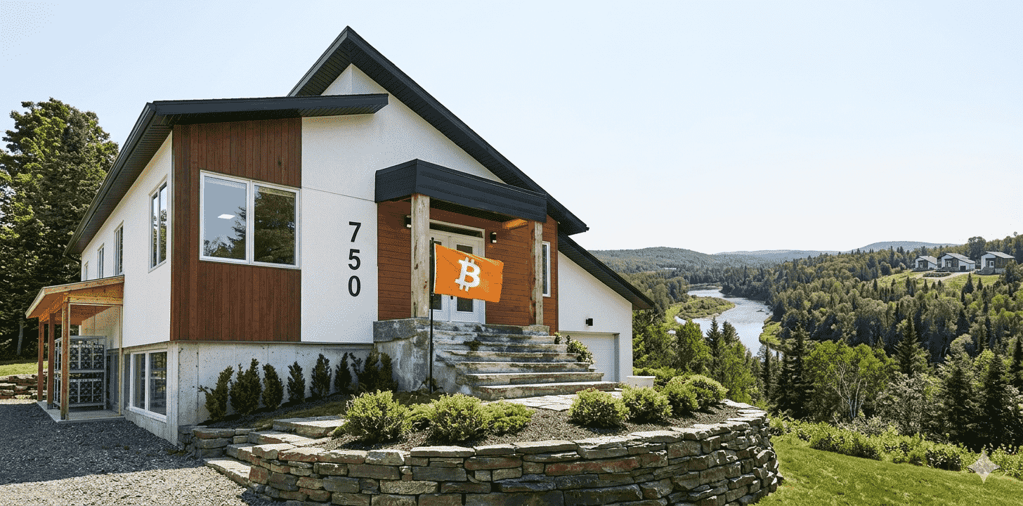 Presentan la primera casa diseñada para minar Bitcoin