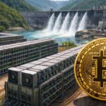 Un centro de minería de Bitcoin conectado a una fuente de energía hidroléctrica.