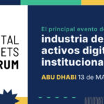 Digital Assets Forum, banner promocional del evento de activos digitales institucionales en Abu Dfabi el 13 de Mayo de 2026