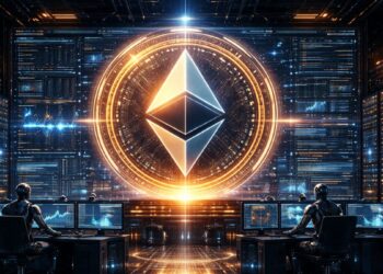 El staking de Ethereum es el mecanismo a través del que usuarios bloquean sus ETH para participar del consenso de la red. Fuente: Imagen generada con Grok.