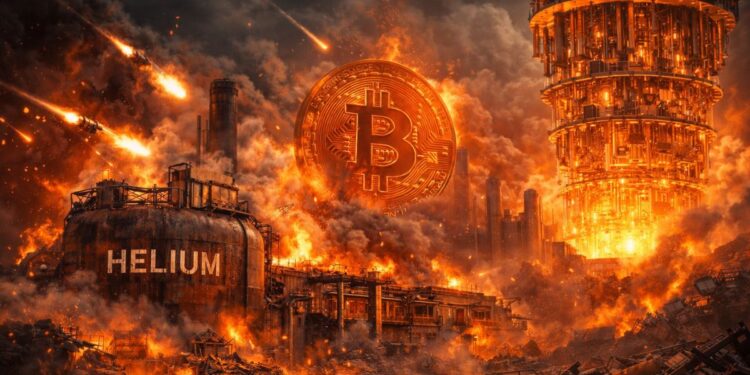 Bombardeos sobre suministros de helio afectan el desarrollo de computación cuántica.