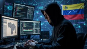 Un hacker operando contra plataformas de Venezuela.