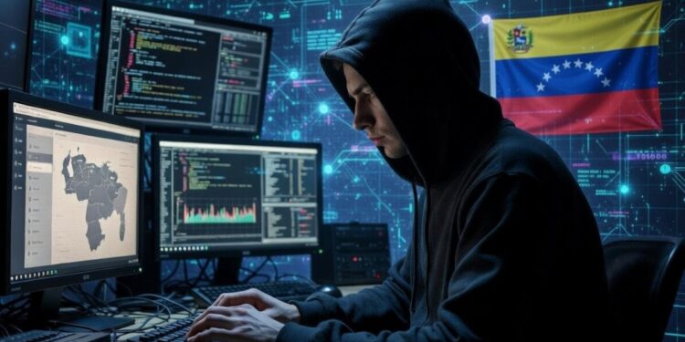 Un hacker operando contra plataformas de Venezuela.