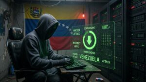 Un hacker operando desde un centro clandestino para atacar apps de Venezuela.