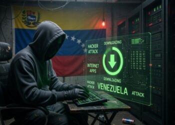 Un hacker operando desde un centro clandestino para atacar apps de Venezuela.