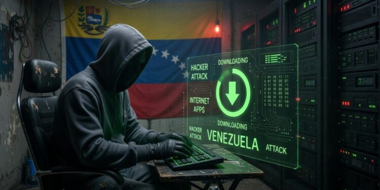 Un hacker operando desde un centro clandestino para atacar apps de Venezuela.