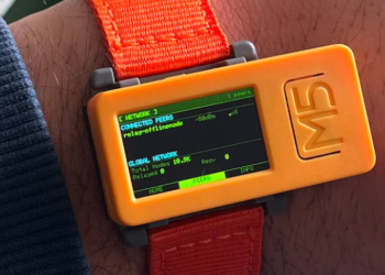 Un dispositivo portatil para comunicaciones sin internet.